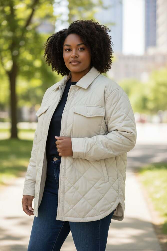 Free Country‎ Women's Trailblazer Quilted Shacket